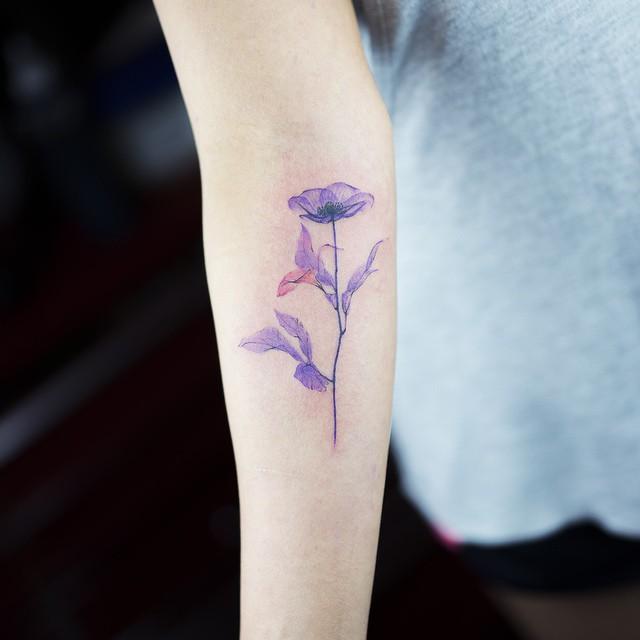 tatuaje flores 351