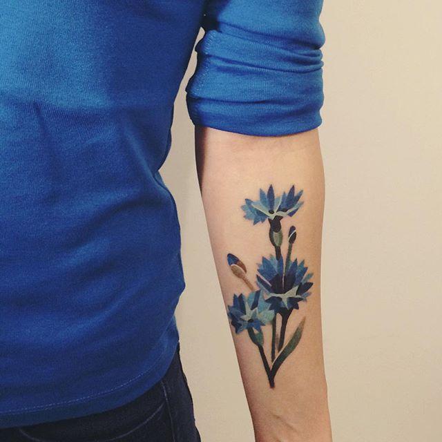 tatuaje flores 371