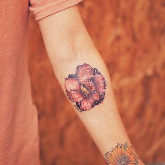 tatuaje flores 41