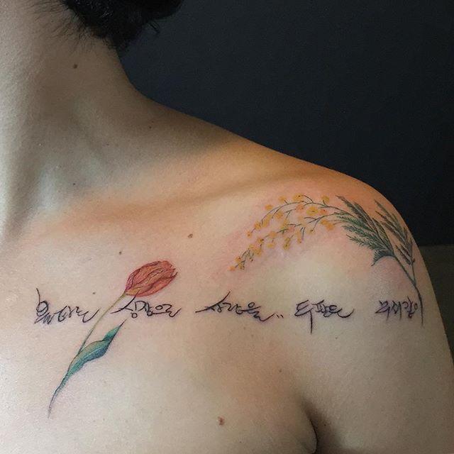 tatuaje flores 481