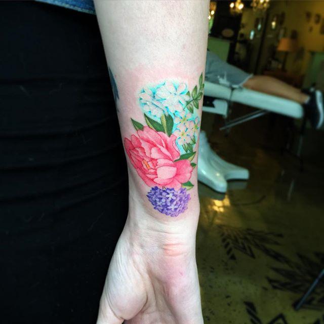 tatuaje flores 561