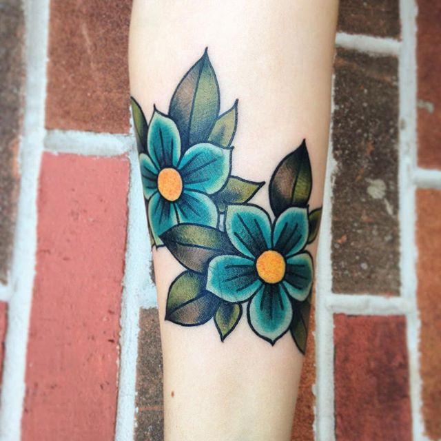 tatuaje flores 581