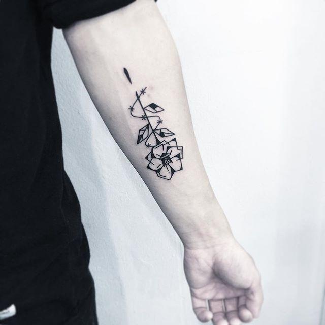 tatuaje flores 61