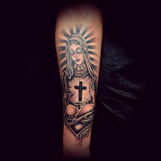 tatuaje motivo religioso 691