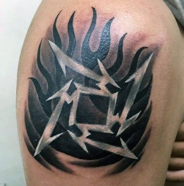 tatuaje metallica 108