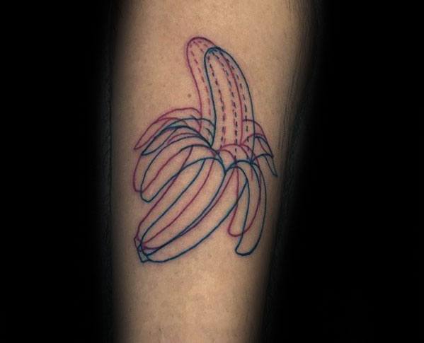 tatuaje banana platano 06