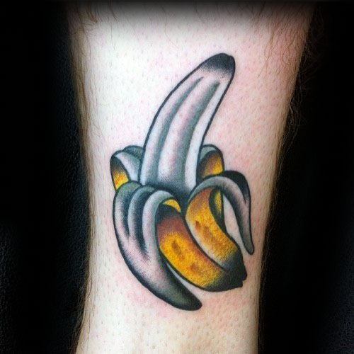 tatuaje banana platano 16
