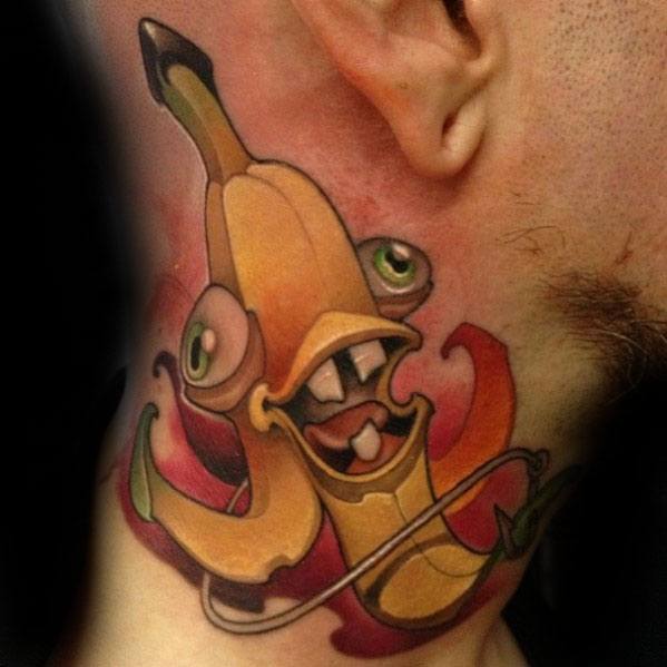 tatuaje banana platano 38
