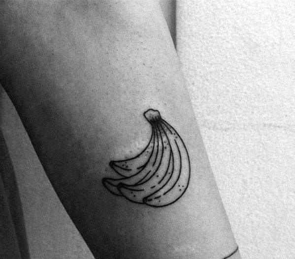 tatuaje banana platano 66