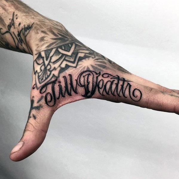 35 Tatuajes en el lateral o DORSO de la mano
