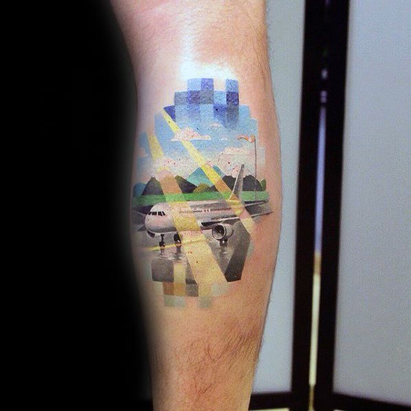tatuaje pixelado 40