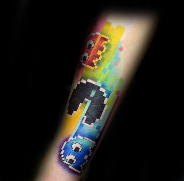 tatuaje pixelado 66