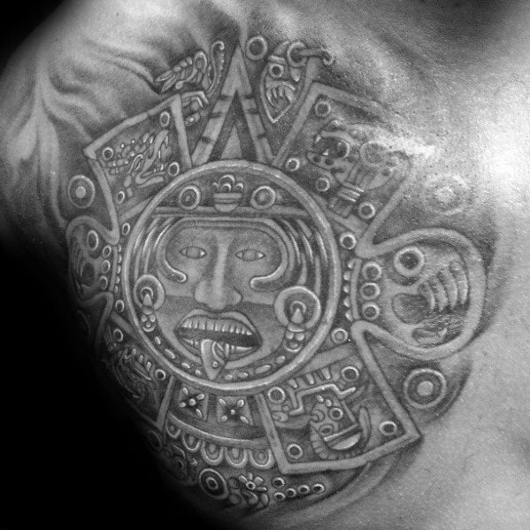 tatuaje calendario maya 20