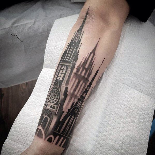 tatuaje catedral 14