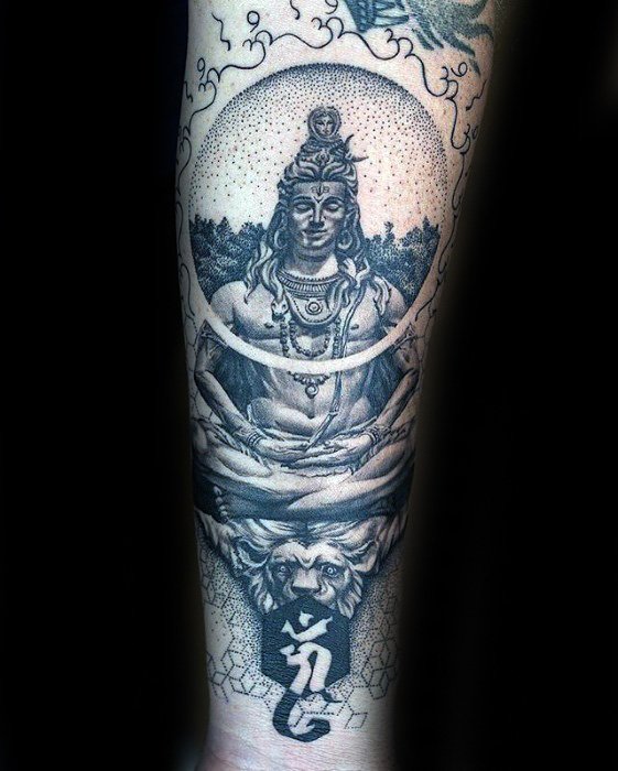 tatuaje dios shiva 06