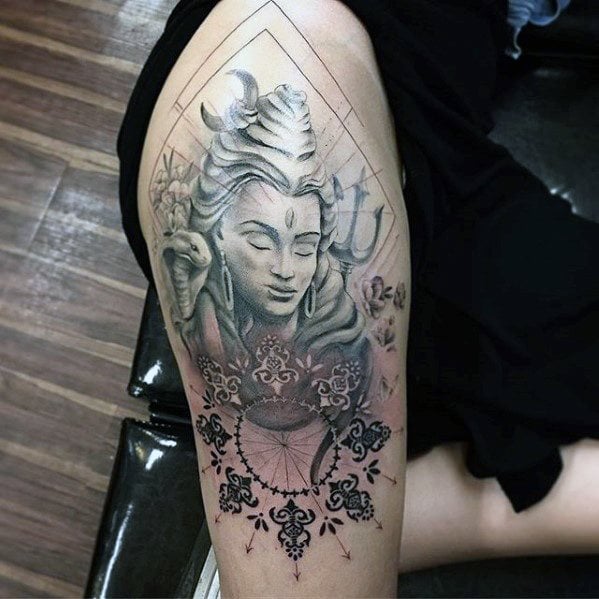 tatuaje dios shiva 14