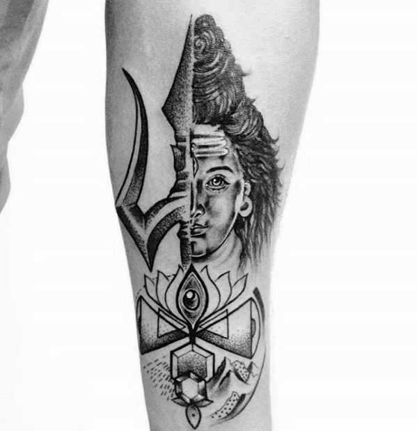 tatuaje dios shiva 24