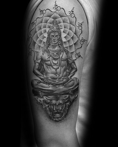 tatuaje dios shiva 28