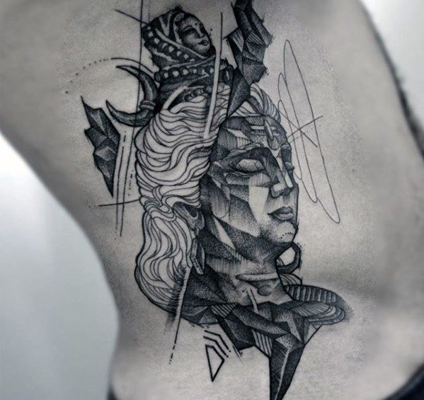 tatuaje dios shiva 44