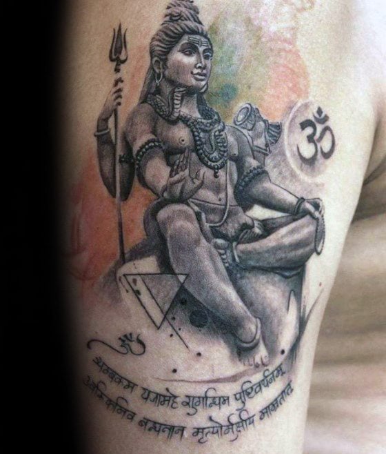 tatuaje dios shiva 68