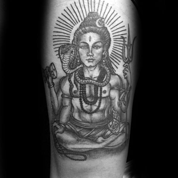 tatuaje dios shiva 76