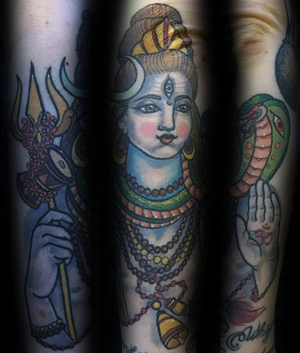 tatuaje dios shiva 84