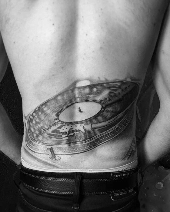 tatuaje discos vinilo 54