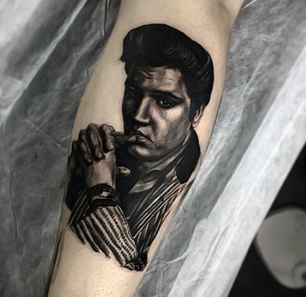 55 Tatuajes de Elvis Presley, el Rey del Rock
