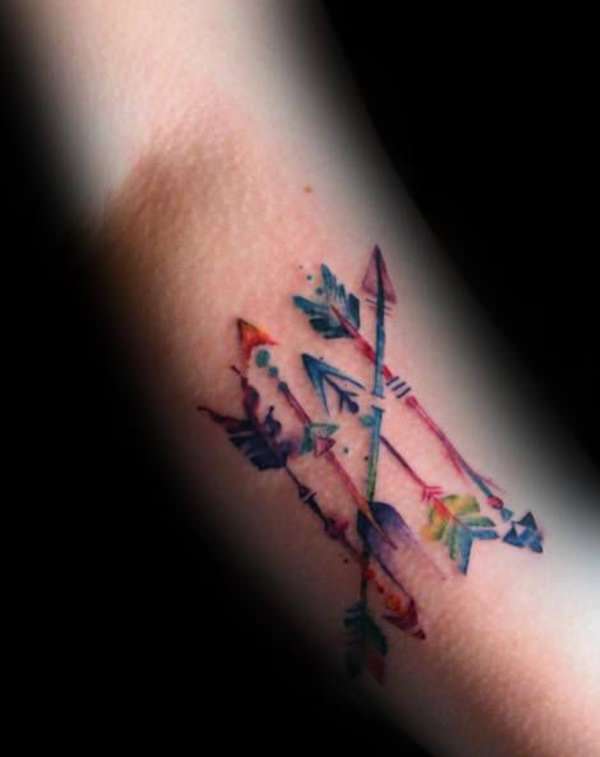 tatuaje flecha 129