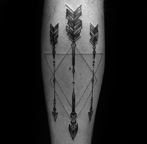 tatuaje flecha 134