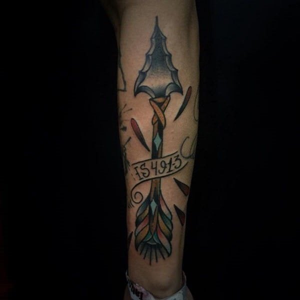 tatuaje flecha 173