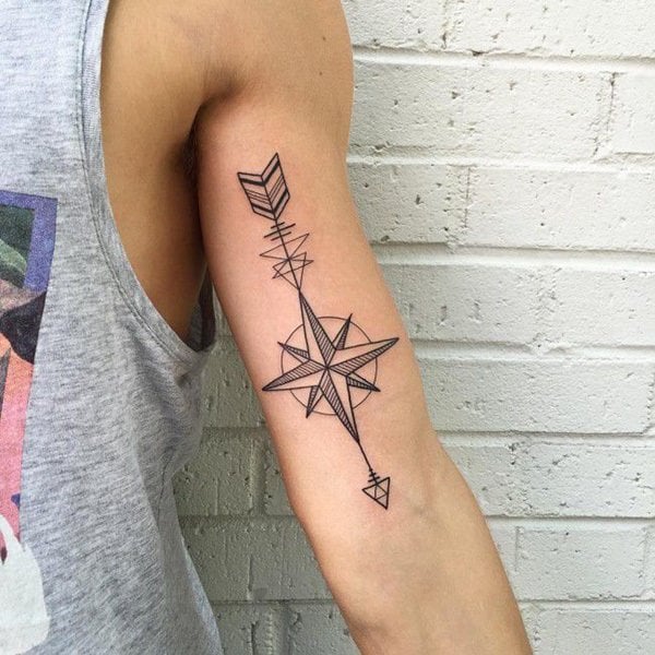 tatuaje flecha 178