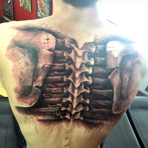 tatuaje columna vertebral 160