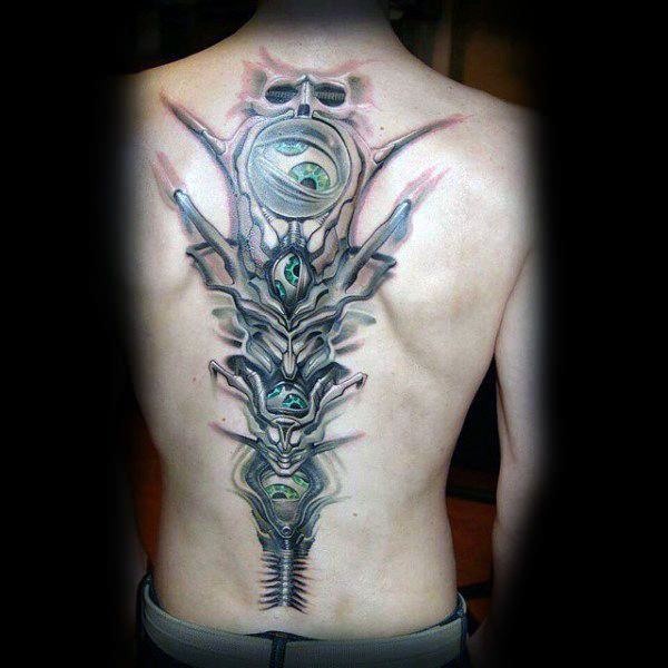 tatuaje columna vertebral 169