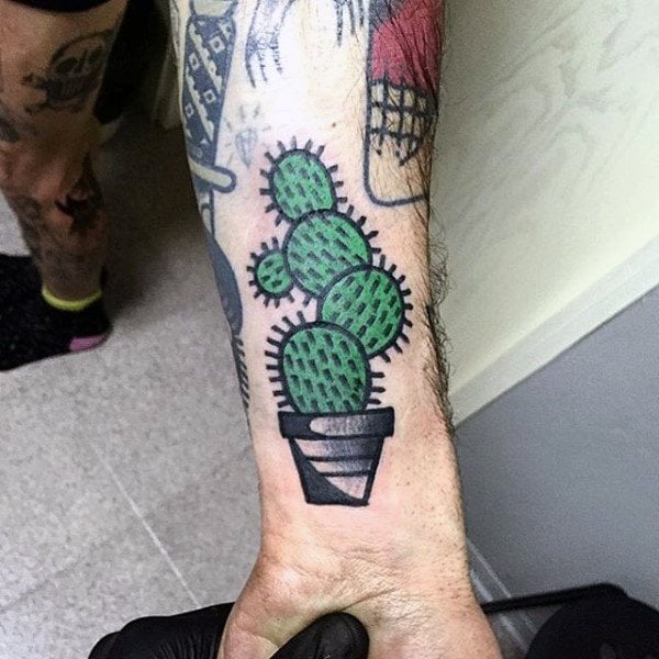 65 Tatuajes de Cactus (Con su significado)