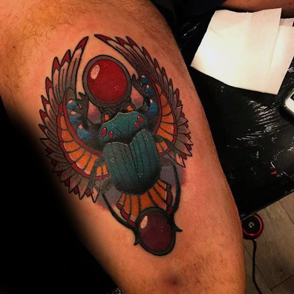 tatuaje escarabajo 86