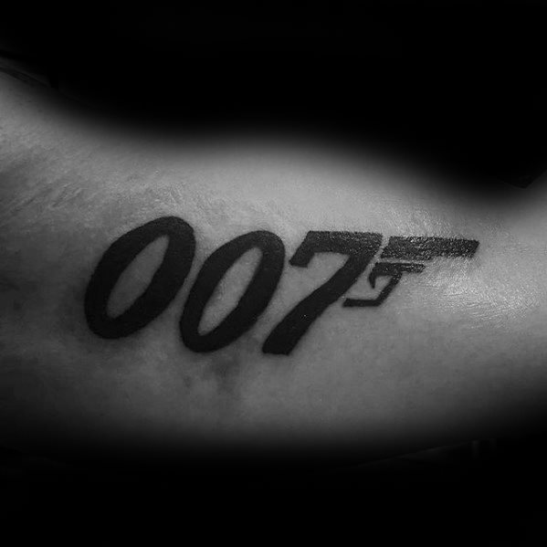 40 Tatuajes de James Bond (Con el significado)