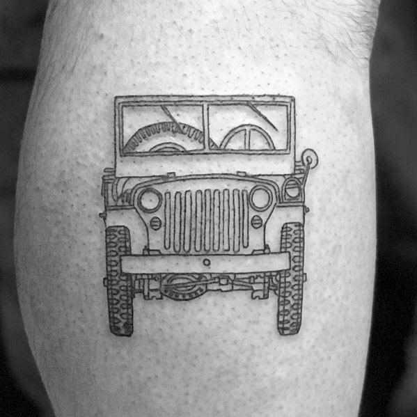 tatuaje jeep 134