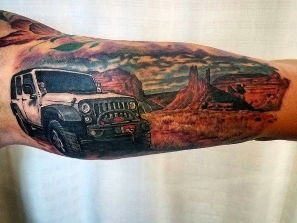 tatuaje jeep 142