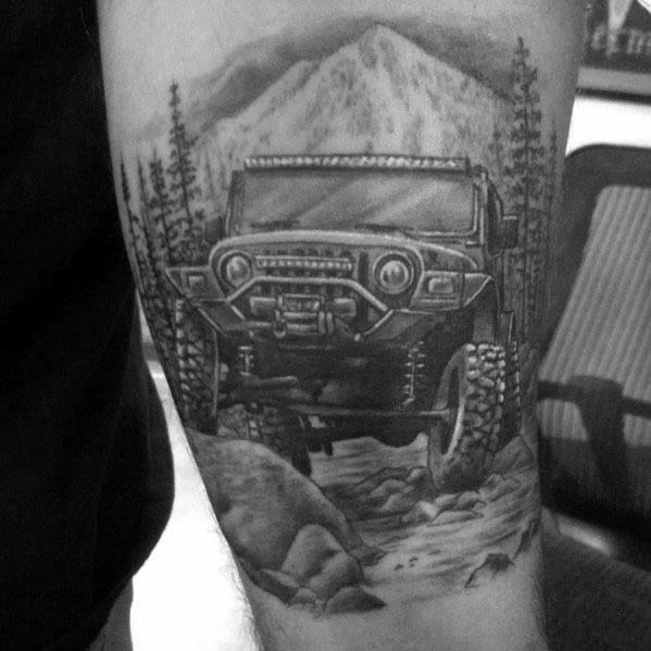 tatuaje jeep 98