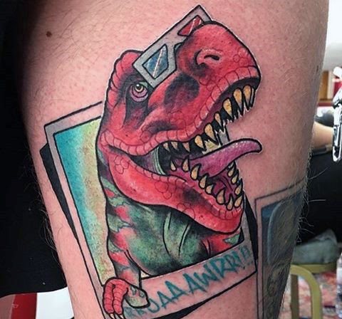 tatuaje dinosaurio 02