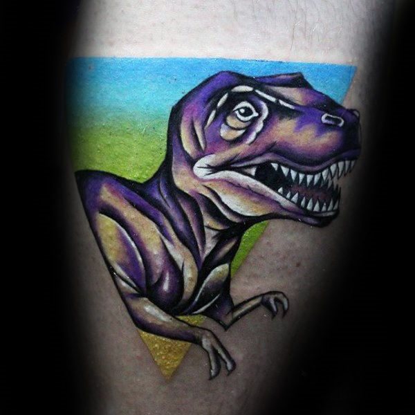tatuaje dinosaurio 16