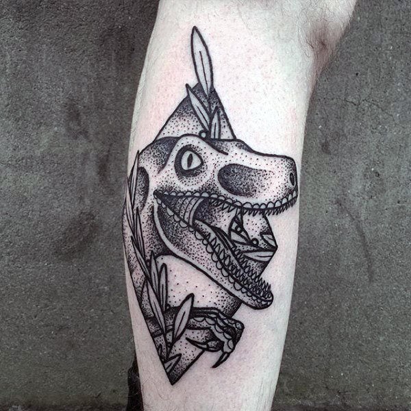 tatuaje dinosaurio 26