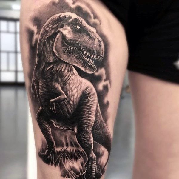 tatuaje dinosaurio 34