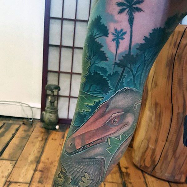 tatuaje dinosaurio 58