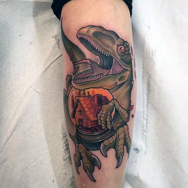 tatuaje dinosaurio 84