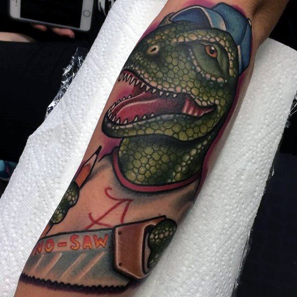 tatuaje dinosaurio 86