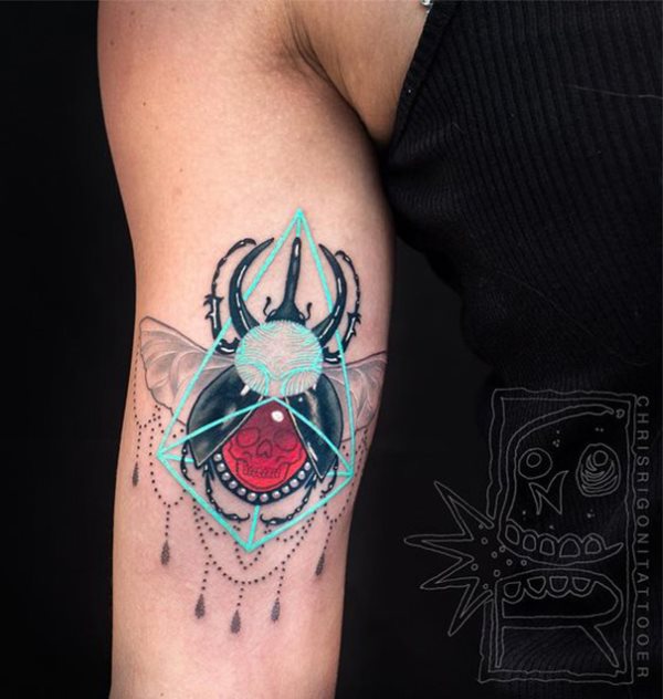tatuaje escarabajo 102