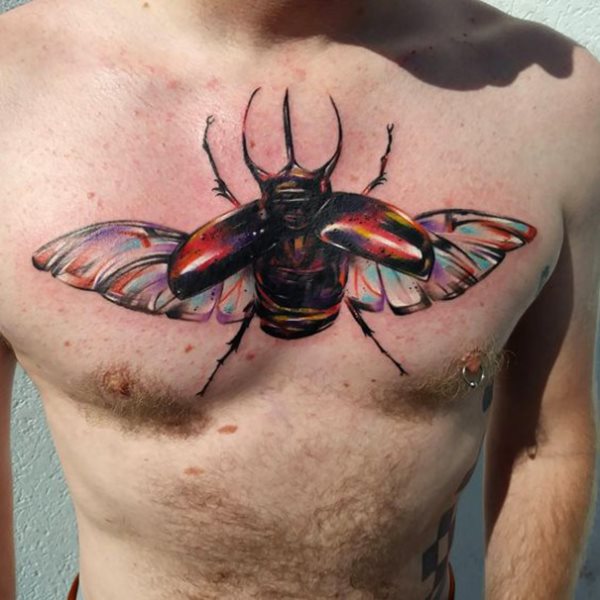 tatuaje escarabajo 122