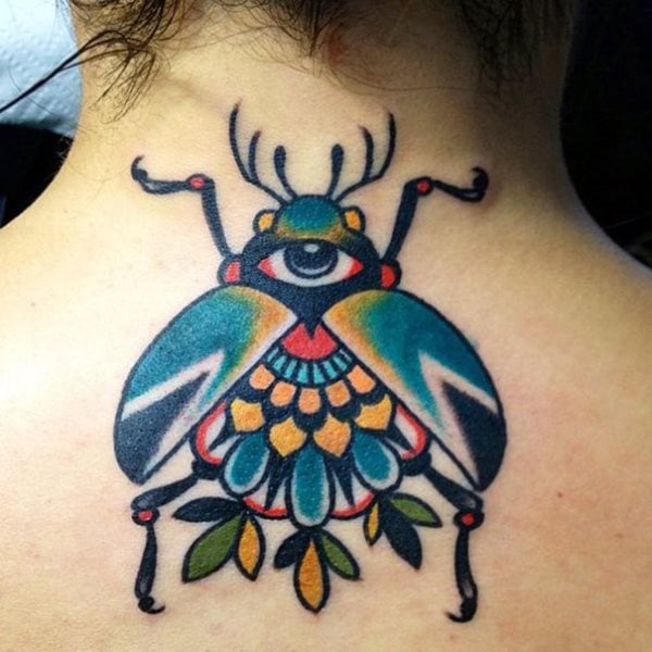 tatuaje escarabajo 126